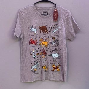 NWT American Highway zodiac sign women’s t-shirt; size small; never worn